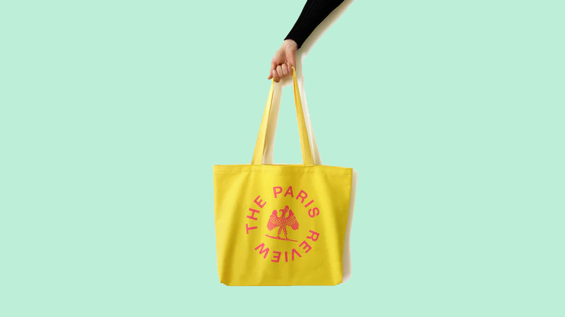 Surprise them with a Paris Review tote bag.