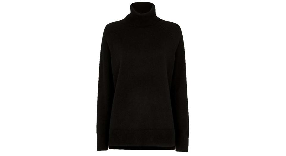 Cashmere Roll Neck Knit