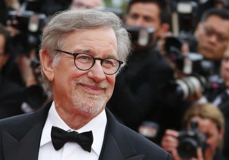 Director Steven Spielberg poses on the red carpet as he arrives for the screening of the film "The BFG" (Le Bon Gros Geant) out of competition at the 69th Cannes Film Festival in Cannes, France, May 14, 2016. REUTERS/Yves Herman/Files