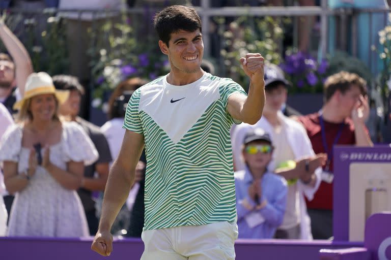 Carlos Alcaraz es el mejor preclasificado del cuadro masculino de Wimbledon 2023