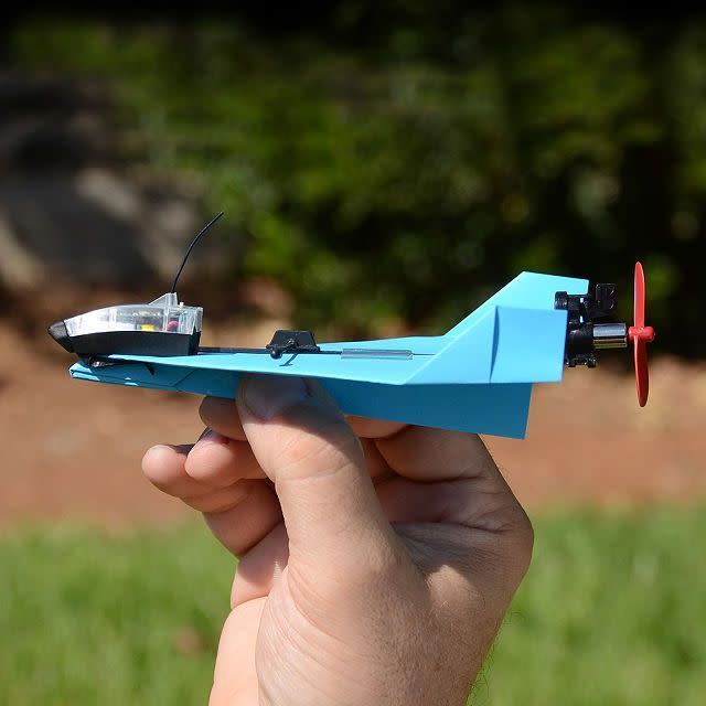 Smartphone-Controlled Paper Airplane