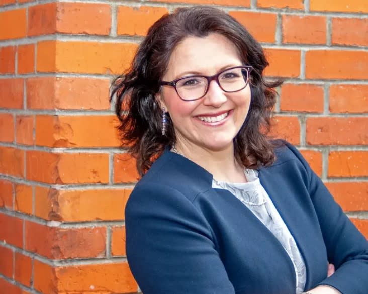 Smiling headshot of Melanie Stegemann.