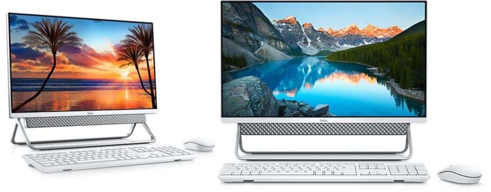 Inspiron 24 5000 Silver All-In-One with Arch Stand