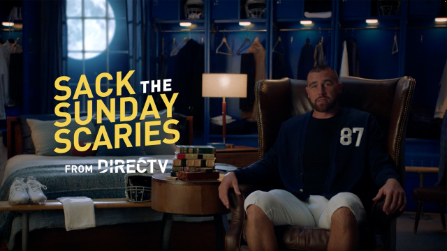 Chiefs TE Travis Kelce teams with DIRECTV for 'Sack the Sunday