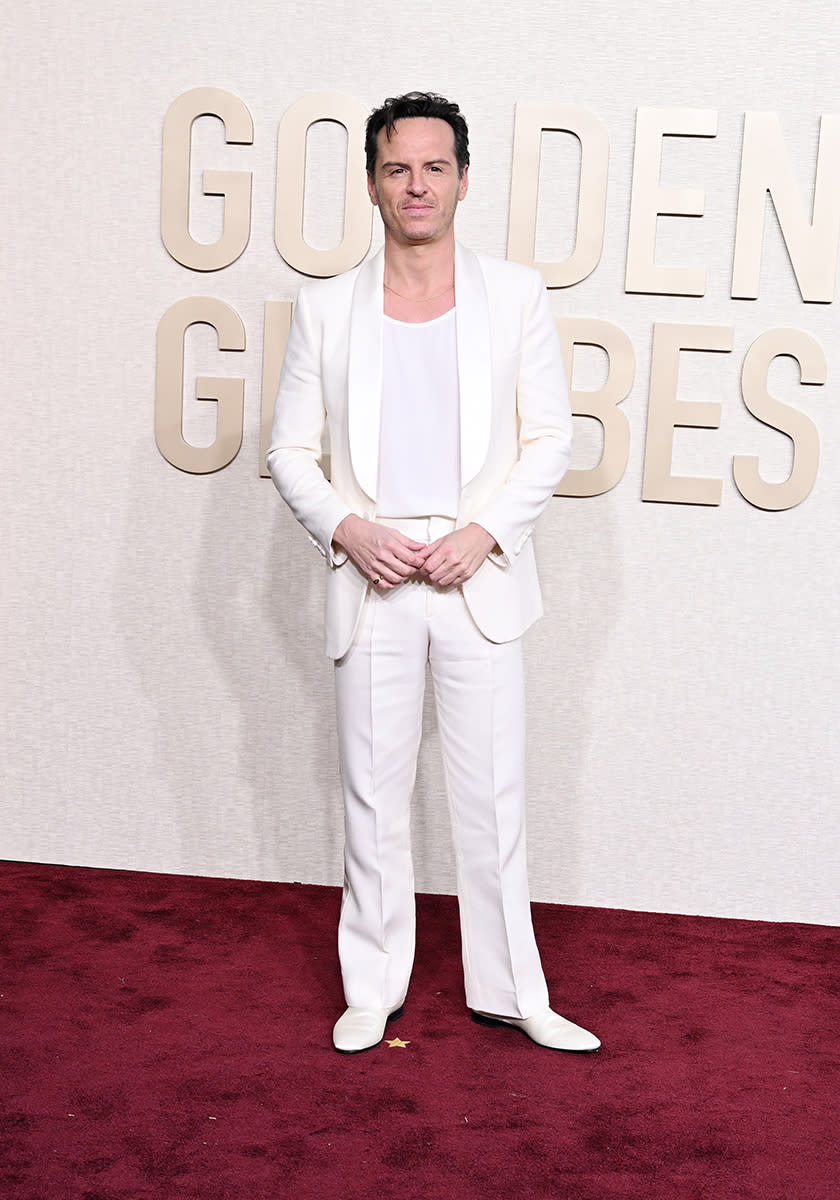 Andrew Scott at the 81st Golden Globe Awards held at the Beverly Hilton Hotel on January 7, 2024 in Beverly Hills, California.