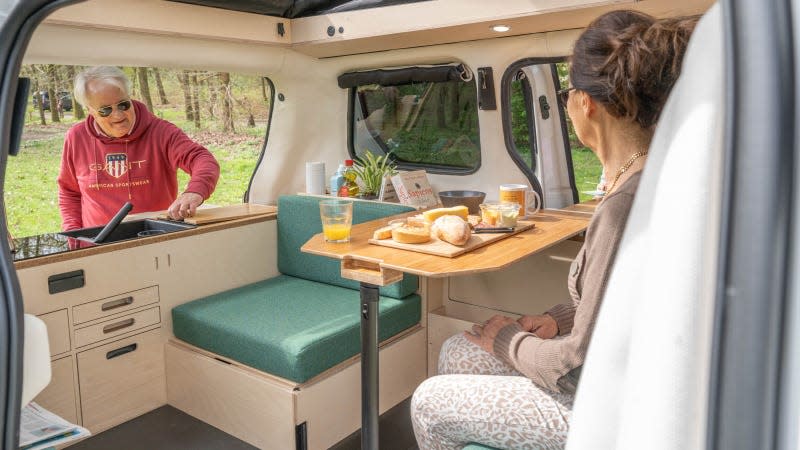 Ventje knows the kind of people with $100,000 to spend on an electric camper. - Photo: Ventje