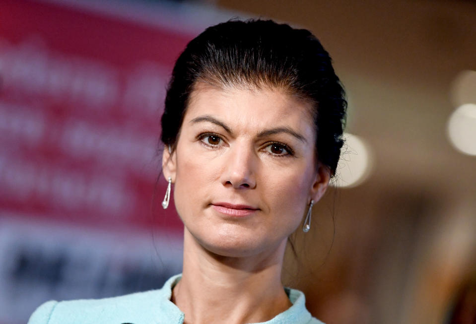 Sarah Wagenknecht möchte im Herbst nicht mehr für den Fraktionsvorsitz der Linkspartei kandidieren. (Bild: Britta Pedersen/ZB/dpa)