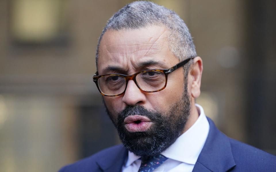 James Cleverly said ‘we will not tolerate anti-Semitism’