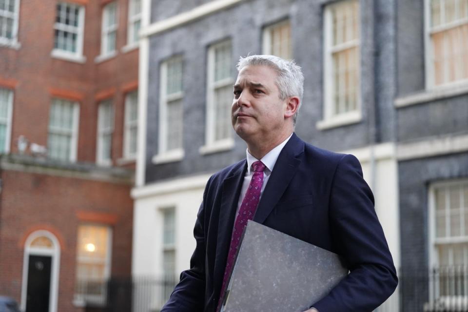 Health Secretary Steve Barclay (PA) (PA Wire)