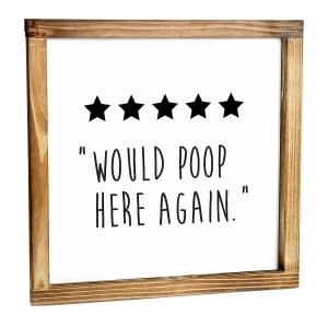 cyber-deals-hilarious-home-decor-amazon-bathroom-rating-sign