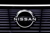 A Nissan logo is pictured at the Tokyo Motor Show, in Tokyo