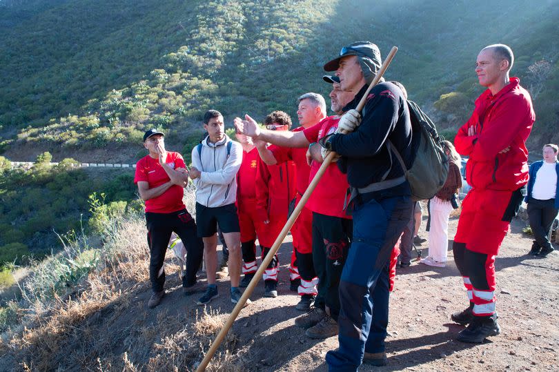 29.06.2024. JAY SLATER missing Brit  in Tenerife. 
A big search is organised with Police and volunteer search and rescue specialists,.
©Stan Kujawa