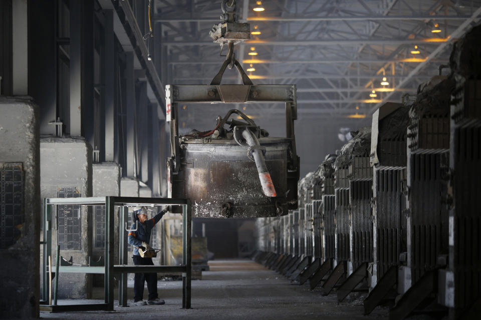Operations At Century Aluminum's Smelter In Western Kentucky (Luke Sharrett / The Washington Post via Getty Images file)