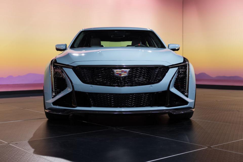 2025 cadillac ct5 v blackwing in studio