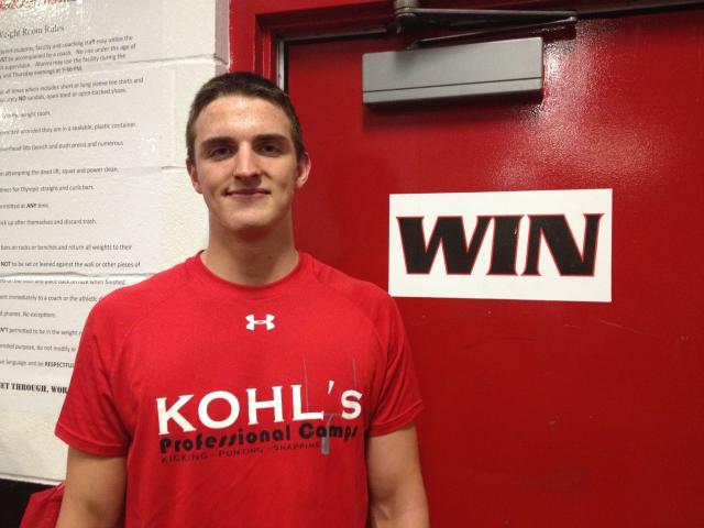 LaSalle Punter Drue Chrisman Man Of Many Hats