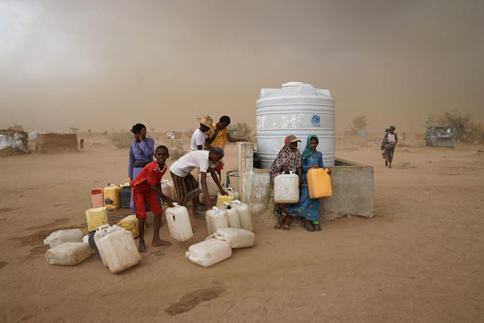 Water shortage in ABS IDP Settlement