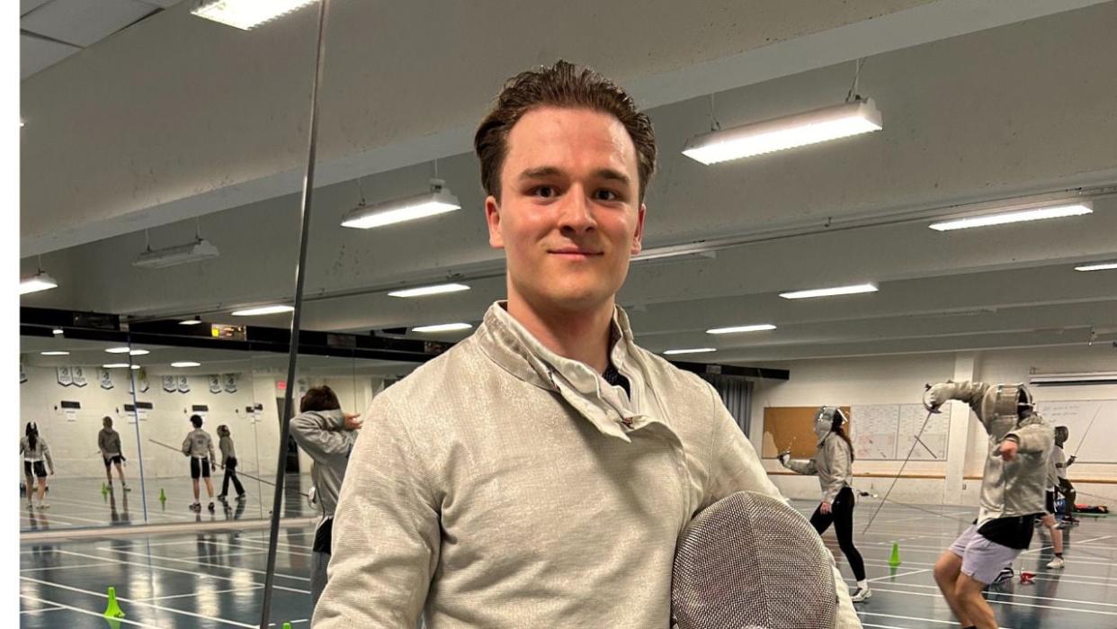 François Cauchon received the best possible birthday gift this week — confirmation that he'll represent Canada at the Olympic Games in Paris.  (Jay Turnbull/CBC - image credit)