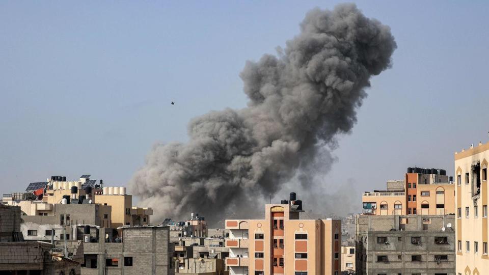 Israel reportedly launched air strikes on Iran, which upset the Australian stock market. Picture: AFP