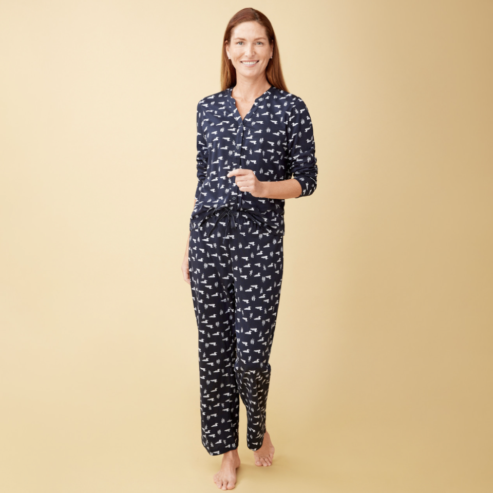 Iconic Print Pyjama Set (Photo via Northern Reflections)