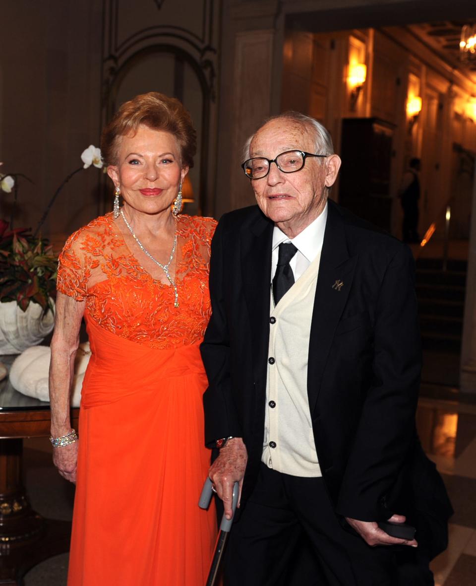 The late Charlene and James Nederlander attend an event at The Breakers in 2014.