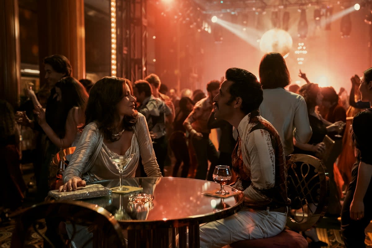 The Mutiny Hotel’s members only nightclub sets the scene for Griselda’s darkest dealings (ELIZABETH MORRIS/NETFLIX)