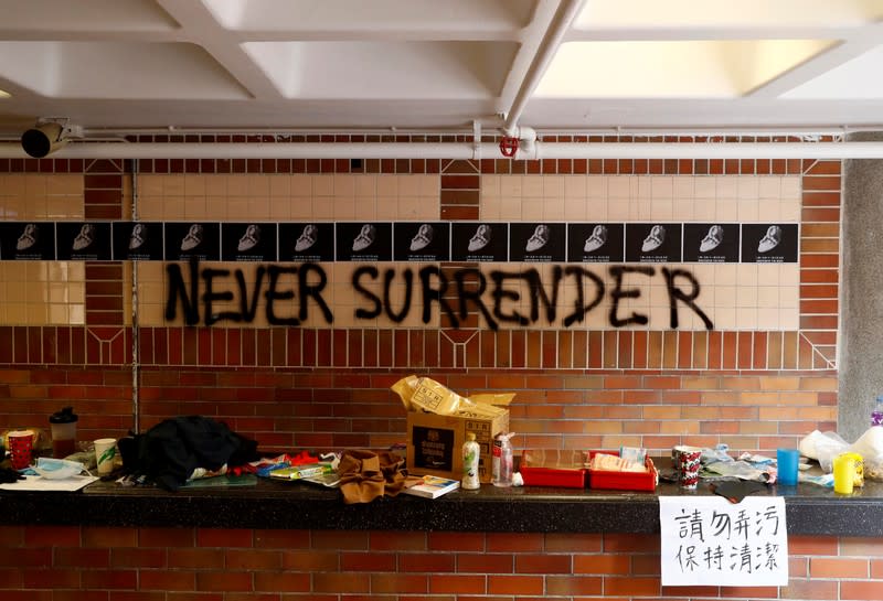 Anti-goverment protests in Hong Kong