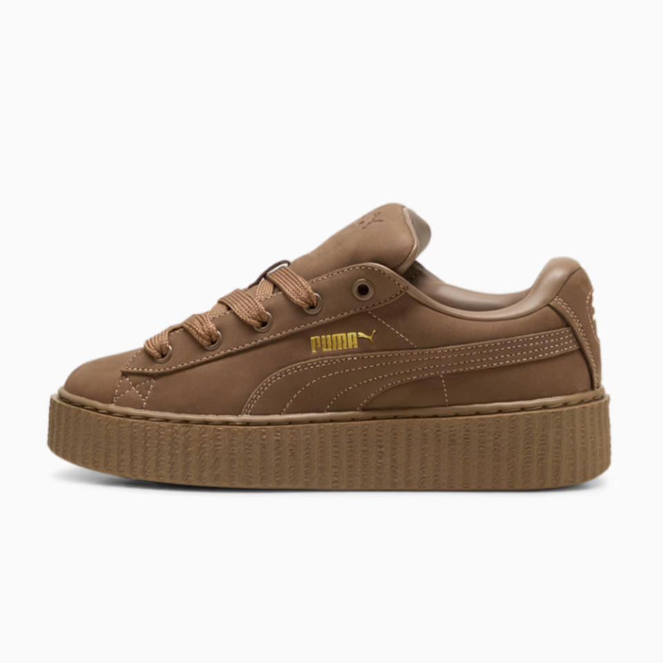 Rihanna Does Full-body Fenty x Puma Creeper Phatty 'Earth Tone' Colors