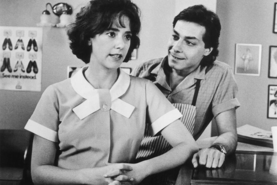 TALES FROM THE DARKSIDE, from left: Talia Balsam, Robert Romanus, 'The Social Climber,' (Season 3, Episode 19, aired March 8, 1987), 1983-88. ©Laurel Entertainment Inc./courtesy Everett Collection