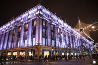 <p>Arguably the biggest Christmas switch-on in London, <a rel="nofollow noopener" href="https://www.oxfordstreet.co.uk/christmas-lights-switch-show/" target="_blank" data-ylk="slk:Oxford Street;elm:context_link;itc:0;sec:content-canvas" class="link ">Oxford Street</a> will be turning on its 1,778 lights on November 7. Inspired by falling snowflakes, Rita Ora will be pressing the official button. The event is expected to attract over one million people so be prepared. From 5pm outside Park House. </p>