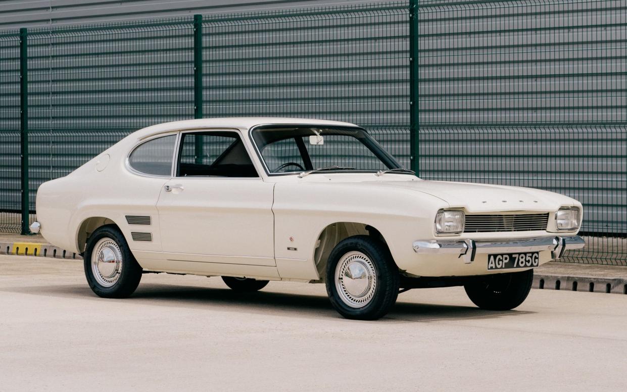 1969 Ford Capri Mk1 1300L in Ermine White