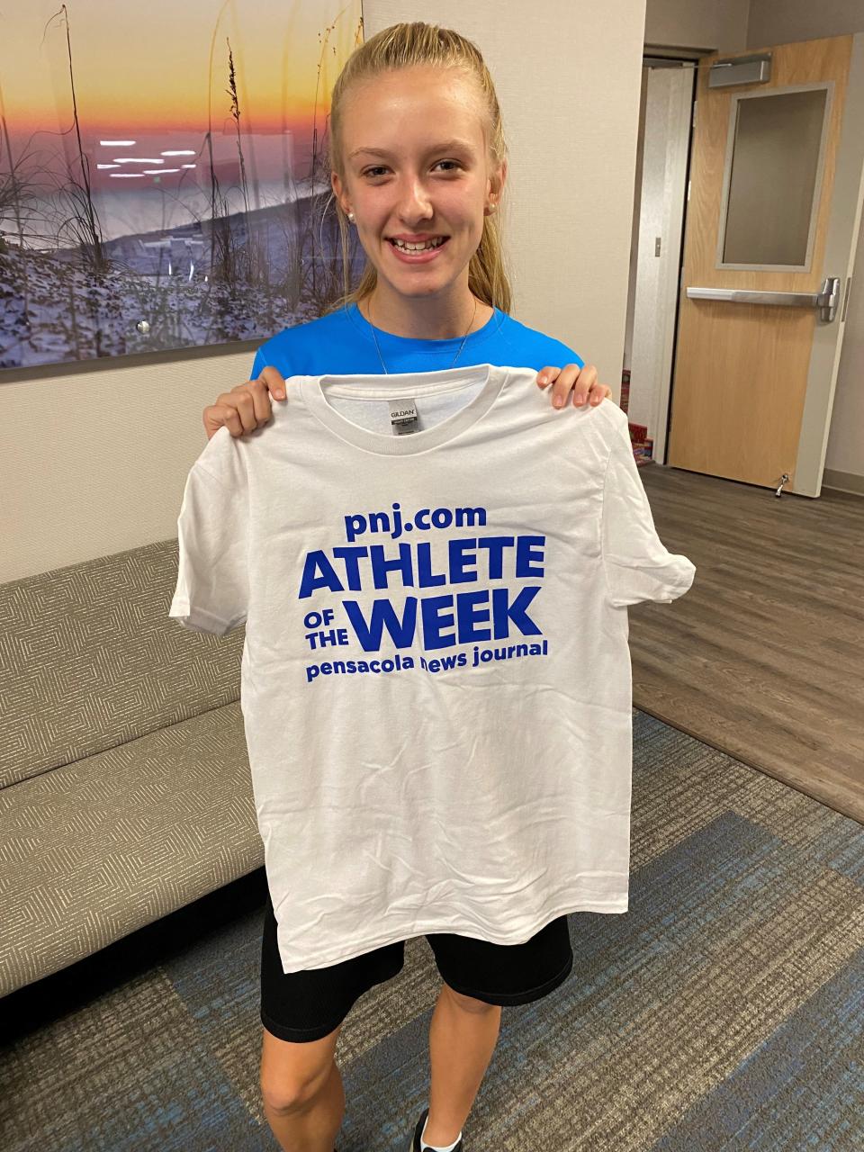 Pensacola Christian's Jaimee Tutton is the latest PNJ Athlete of the Week winner for the 2022-23 school year.