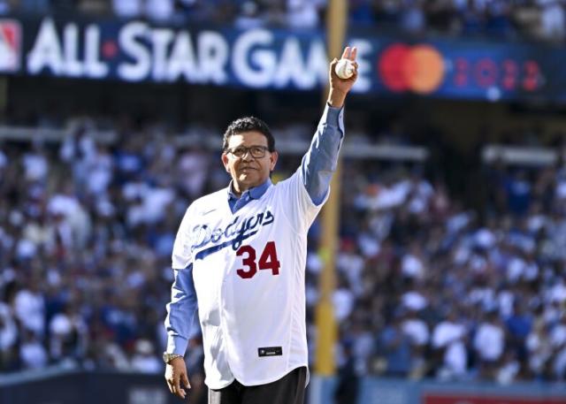 Fernando Valenzuela bobblehead night at Dodger Stadium 🙌 who's coming?! .  Tune in to Dodgers-Rockies coming up here on @am570lasports!…