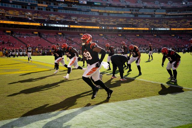 Bengals camp: Trey Hendrickson, Sam Hubbard lead dominant day for defense -  The Athletic