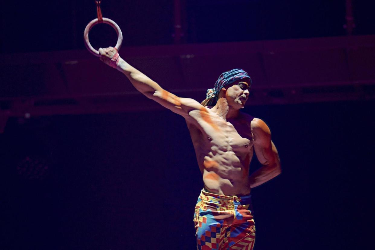 Tragedy: Yann Arnaud had been performing with Cirque du Soleil for 15 years: AP
