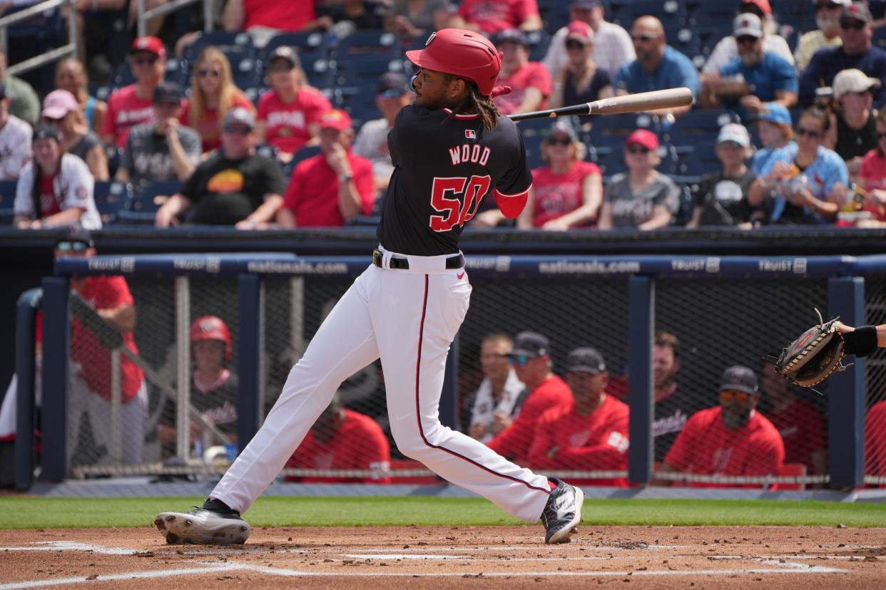 James Wood, the Nationals' No. 2 prospect, doesn't figure to be in Rochester too long this season.