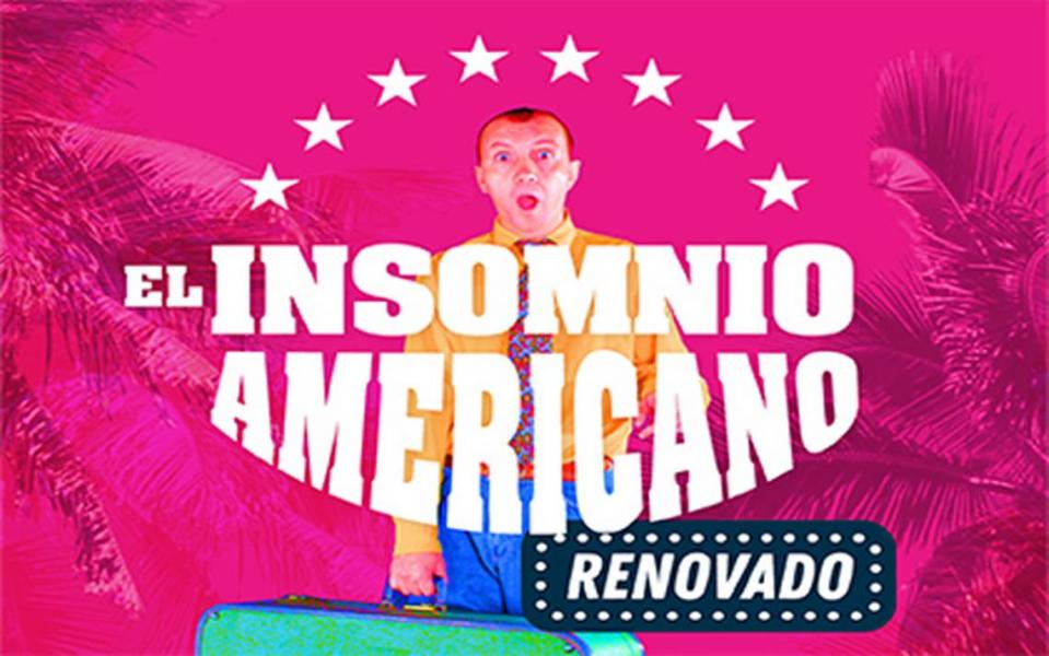 Saul García en “El insomnio americano” en el Teatro Trail.