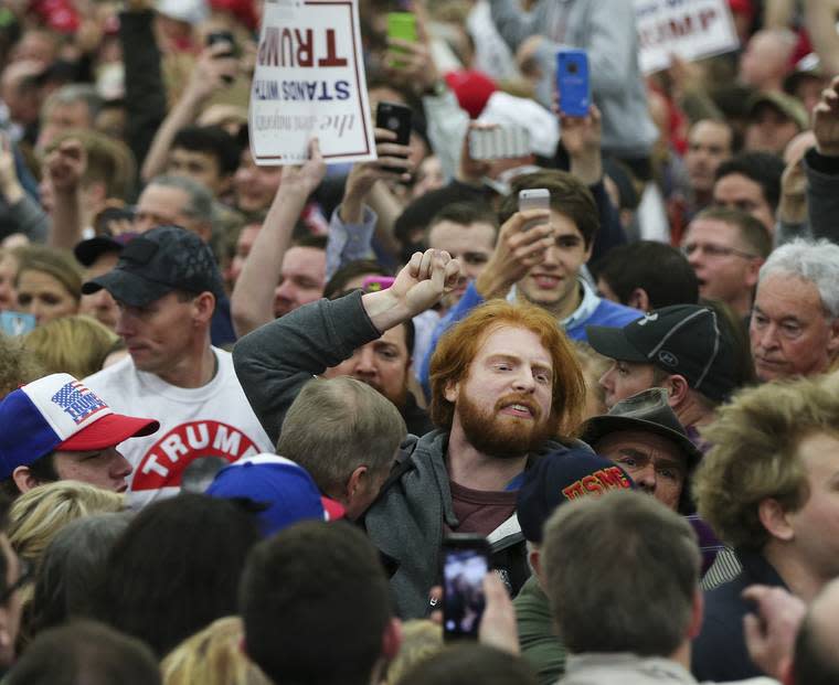 Matthew Heimbach, Who Shoved Black Woman at Trump Rally, Is Also 