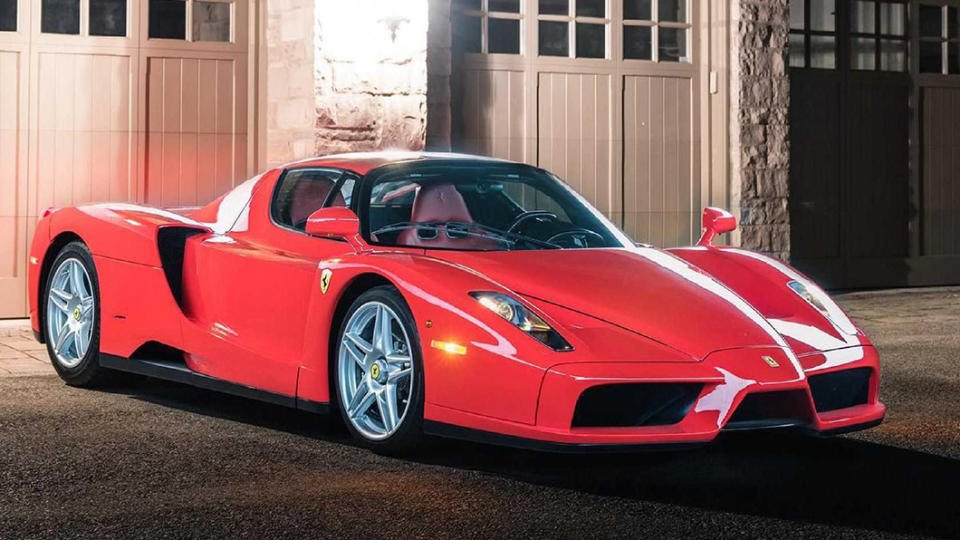 又有一台經典馬王Ferrari Enzo流出市場開價380萬美元。（圖片來源/ Legendary Motorcar）