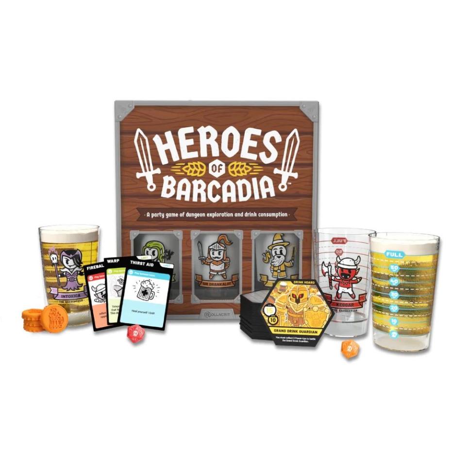 <p><a href="https://www.rollacrit.com/products/heroes-of-barcadia-base-game-retail-edition" rel="nofollow noopener" target="_blank" data-ylk="slk:Shop Now;elm:context_link;itc:0;sec:content-canvas" class="link ">Shop Now</a></p><p>Heroes of Barcadia Base Game Retail Edition</p><p>rollacrit.com</p><p>$60.00</p>