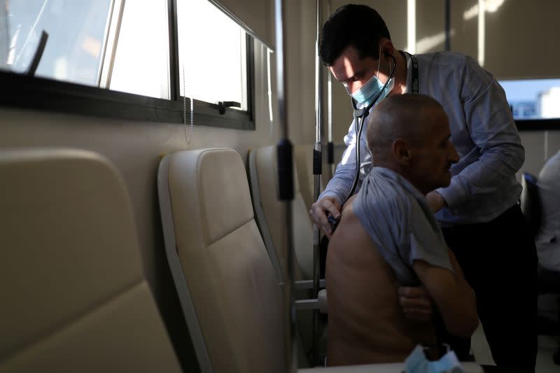 FILE PHOTO: Outbreak of the coronavirus disease (COVID-19), in Sao Paulo