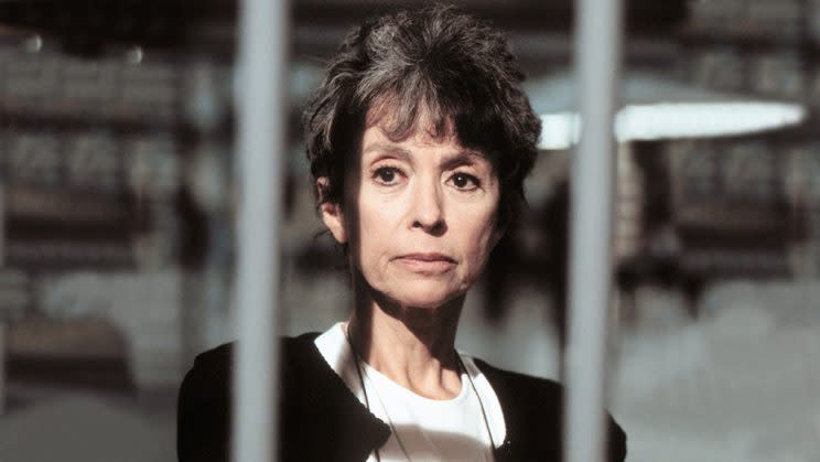 Rita Moreno as Sister Peter Marie Reimondo on HBO's OZ. (Credit: HBO)