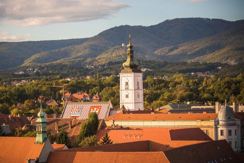 Overlooking the green hills of Zagreb (Croatian National Tourist Board)