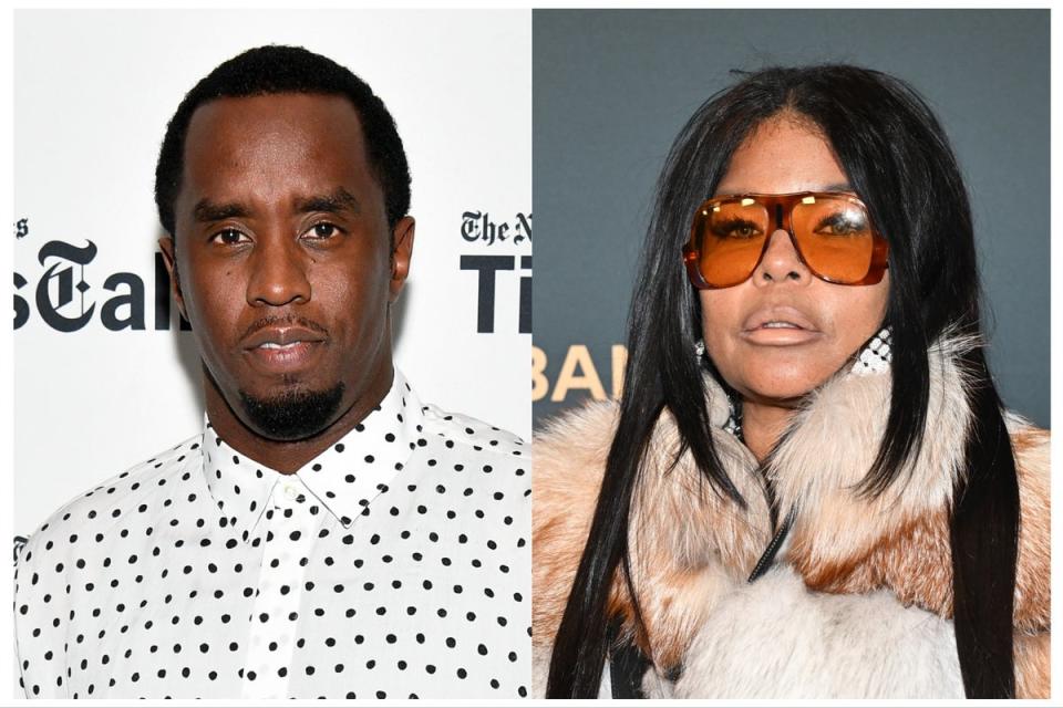 Sean ‘Diddy’ Combs and Misa Hylton, who share a 30-year-old son Justin (Getty)