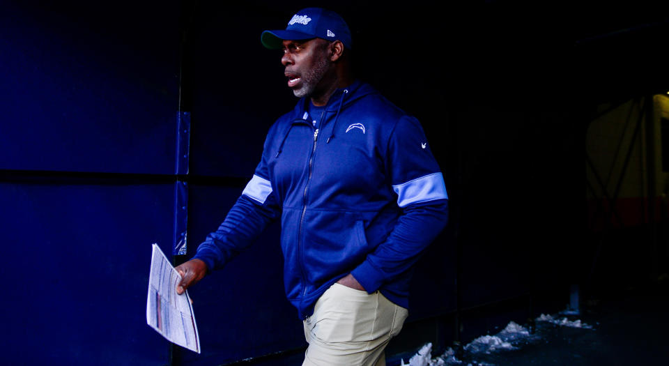 The Los Angeles Chargers aren't known for spending in free agency, but Anthony Lynn is coaching a talented squad in need of a quarterback. (Getty Images)