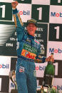 Schumacher repeated the dose in 1995, this time beating Hill by a massive 33 points to win his second world championship. The German won an incredible nine races during the season.