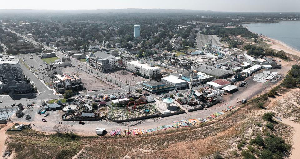 The Keansburg Amusement Park is shown Tuesday October 3, 2023.