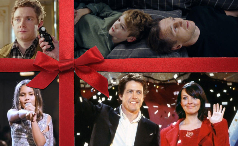 Hugh Grant, Martine McCutcheon, Olivia Olson, Liam Neeson, Thomas Brodie-Sangster, Martin Freeman, Love Actually