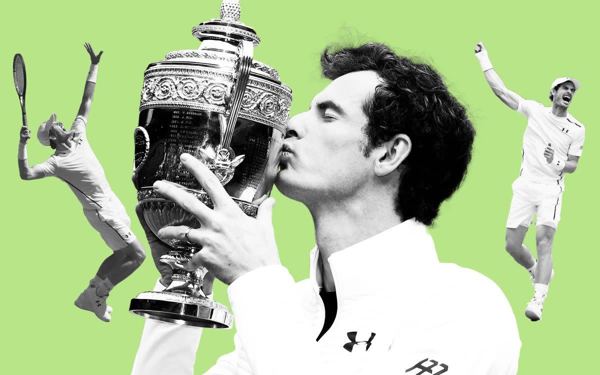 Andy Murray won the Wimbledon singles title twice