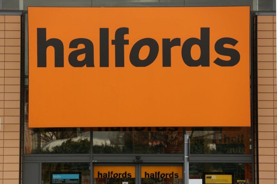 Retailer Halfords has revealed plunging cycling sales as it suffers amid an ongoing shortage of bikes due to supply chain troubles (PA) (PA Archive)