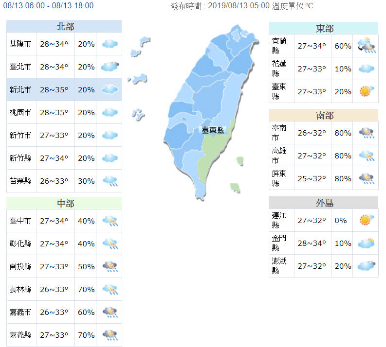 （取自氣象局網站）